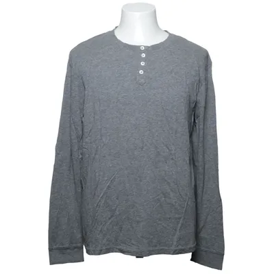 T-shirt manches longues (Gris) de Royal class Coton, Viscose