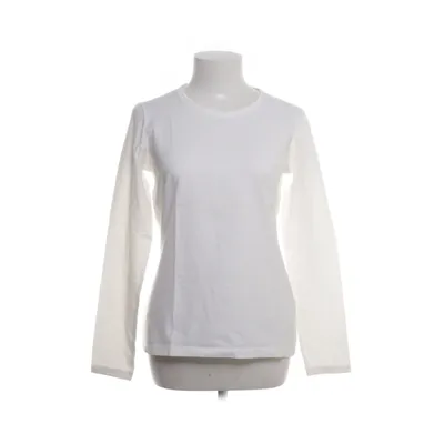 Langærmet t-shirt (Hvid) fra Woman by Tchibo Økologisk bomuld, Elastan