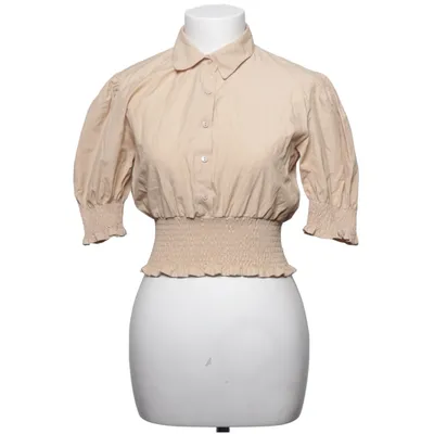 Blouse (Beige) van Miss Miss Katoen, Polyester