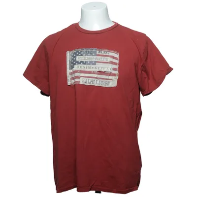 T-shirt (Rood) van Denim & Supply Ralph Lauren Katoen