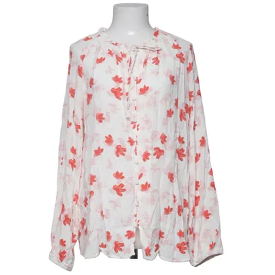 Blouse (White, Red) from DeFacto Woman Viscose