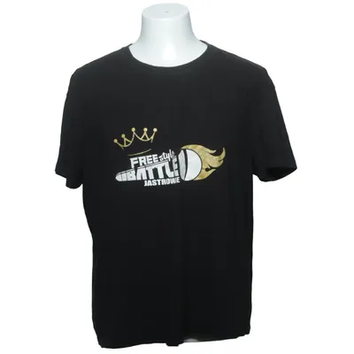 T-shirt (Zwart) van Keya Katoen