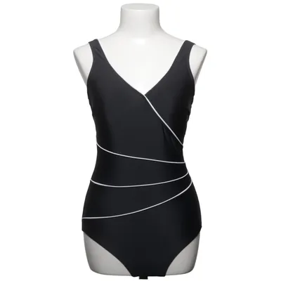Badpak (Zwart, Wit) van Wiki Elastaan, Polyester