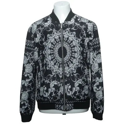 Bomberjack (Zwart, Wit) van Zara Polyester