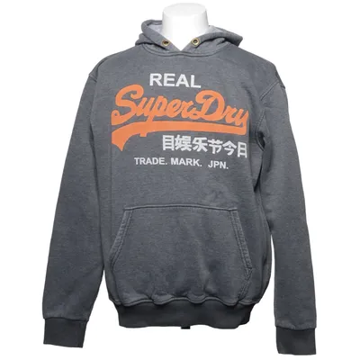 Huvtröja (Grå) från Superdry Vintage Bomull