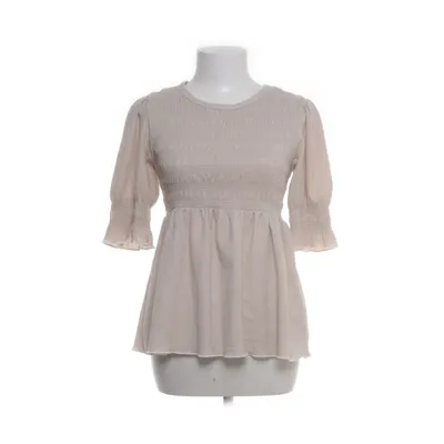 Peplumtopp (Beige) från VRS Woman Elastan, Återvunnen polyester
