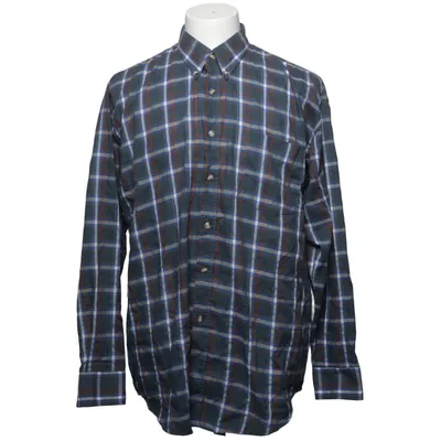 Flannel shirt (Blue, Brown, White) from Howell Cotton, Polyester