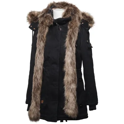 Winter jacket (Black, Beige) from Navahoo Cotton, Polyester