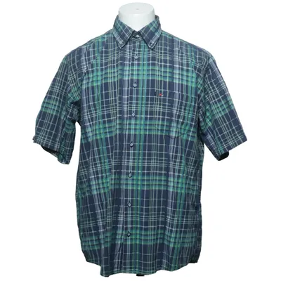 Korte mouwen shirt (Blauw, Groen) van Jupiter Katoen, Polyester