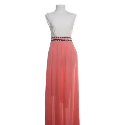 Maxi dress (White, Pink) from Maia Hemera Polyester
