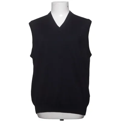 Pull sans manches (Bleu) de Wolsey Acrylique, Laine