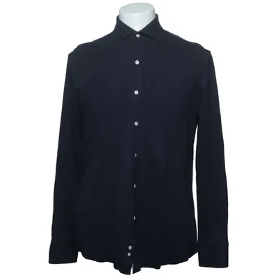 Shirt (Blauw) van Boggi Milano Katoen