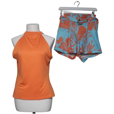 Ensemble (Orange, Bleu) Élasthane, Polyester