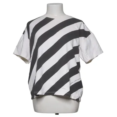 T-shirt (Wit, Zwart) van Pom Amsterdam Organisch katoen