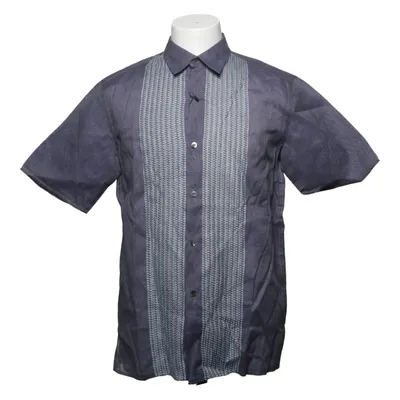 Korte mouwen shirt (Blauw, Grijs) van British India Katoen