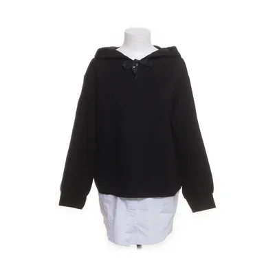 Capuchon sweater (Zwart, Wit) van Lascana Elastaan, Polyamide, Viscose