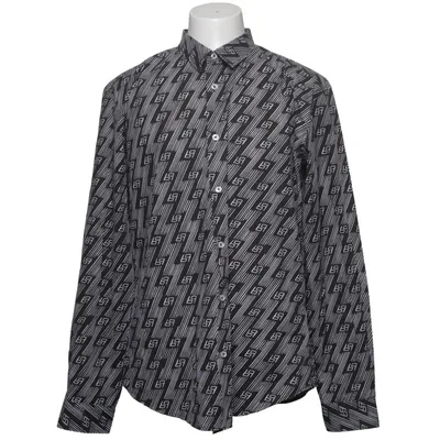 Chemise (Noir, Blanc) de FSBN Coton, Polyester