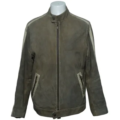 Leather jacket (Brown) from Jack & Jones Vintage Denim Leather, Polyester