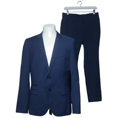 Suit (Blue) from Hugo Boss Viscose, Wool