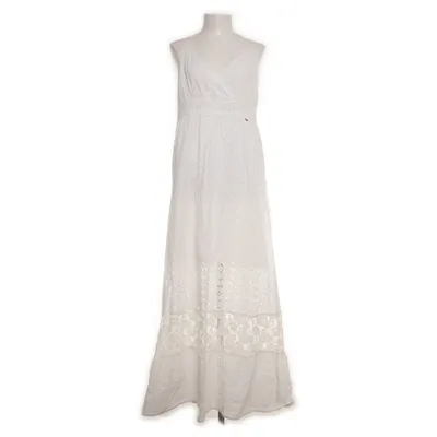 Långklänning (Vit) från Gaudi Bomull, Viskos