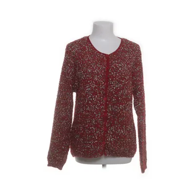 Cardigan (Red, Multicolored) from Great Acrylic, Viscose