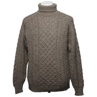 Turtleneck (Beige) from Carraig Donn Wool