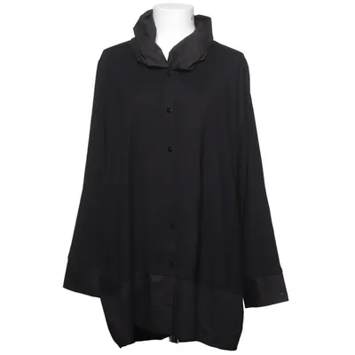 Blouse (Zwart) van Lily White Katoen, Elastaan, Viscose