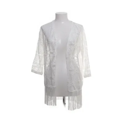 Cardigan (Wit) van Noisy May Elastaan, Polyester