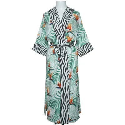 Kimono (Hvid, Grøn, Flerfarvet) fra Dranella Viscose