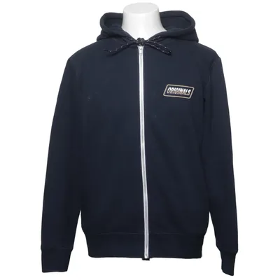 Huvtröja (Blå) från Originals by Jack & Jones Bomull, Polyester