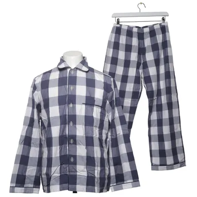 Pyjamas (Blå, Vit) från Hästens Bomull
