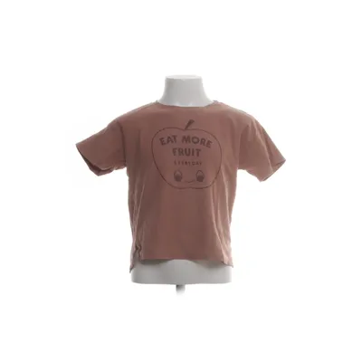 T-shirt (Bruin) van Zara Katoen