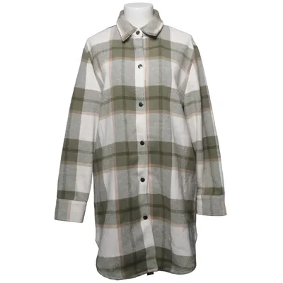 Flanellen overhemd (Groen, Wit, Beige) van BB Dakota Polyester, Wol