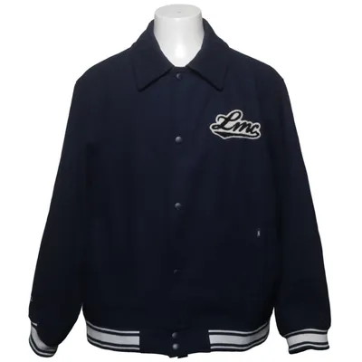 Varsity jacket (Blue) from LMC Acrylic, Polyester, Viscose, Wool