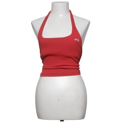 Haltertop (Rood) van AYBL Elastaan, Polyamide