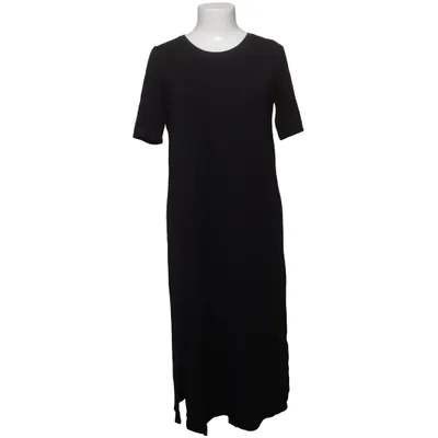 Maxikleid (Schwarz) von Joan Vass Elasthan, Lyocell