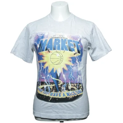 T-shirt (Grijs, Meerkleurig) van Chinatown market Katoen