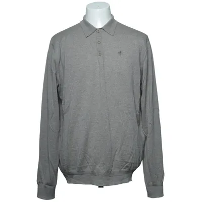 Rugby Shirt (Grau) von Morris Heritage Merinowolle