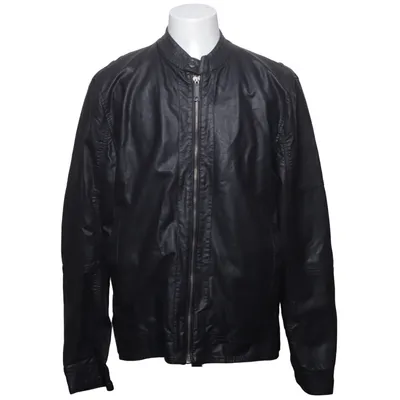 Jacket (Gray) from Blend Polyester, Polyurethane