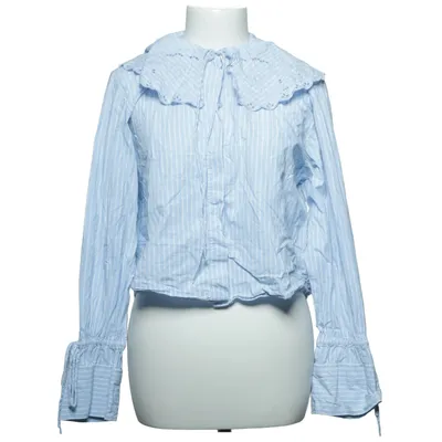 Blouse (Blauw, Wit) van Divided by H&M Katoen
