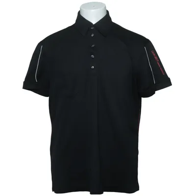 Polo (Noir) de Galvin Green Coton, Polyester