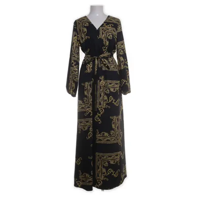 Maxi jurk (Zwart, Geel) van Shein Polyester