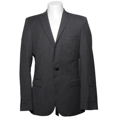 Blazer (Grijs) van J.Lindeberg Cupro, Wol