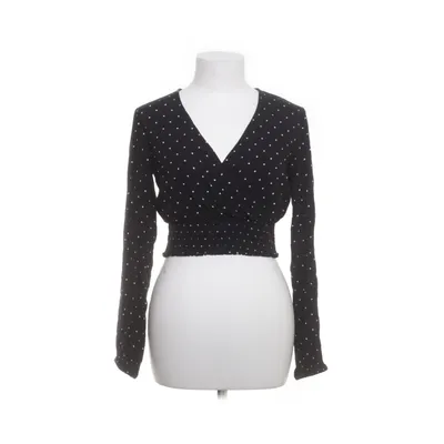 Crop top (Black, White) from About You Viscose