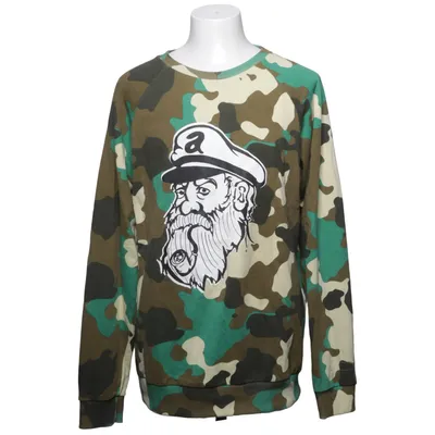Sweatshirt (Grøn, Brun, Beige) fra Appertiff Bomuld, Polyester