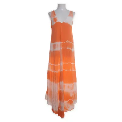 Maxi dress (White, Orange) from Marta Viscose