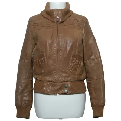 Leren jack (Bruin) van Blend She Acryl, Leer, Polyester