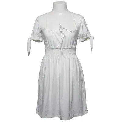 Dress (White) from Pamela x NA-KD Elastane, Polyester, Viscose