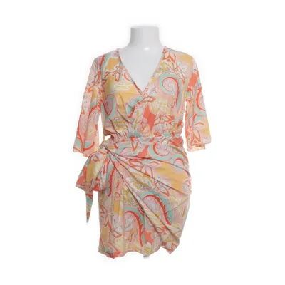 Klänning (Orange, Flerfärgad)