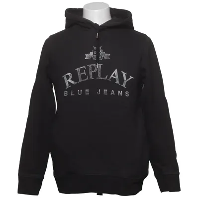 Capuchon sweater (Zwart) van Replay Katoen